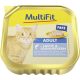 MultiFit Duo macska tálka adult lazac&joghurt 16x100g