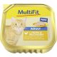 MultiFit Duo macska tálka adult csirke&tej 16x100g