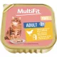 MultiFit Duo macska tálka adult csirke&tej 16x100g