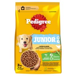   Pedigree M/L junior száraz kutyaeledel baromfi&zöldség 3kg