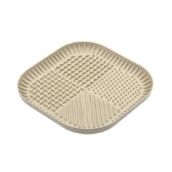 Fiboo Fiboowl licking mat L bézs 27x27cm