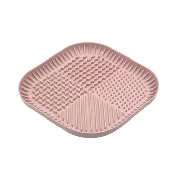 Fiboo Fiboowl licking mat L pink 27x27cm