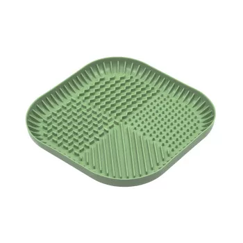 Fiboo Fiboowl licking mat L zöld 27x27cm