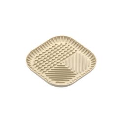 Fiboo Fiboowl licking mat M bézs 19x19cm