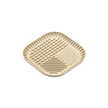 Fiboo Fiboowl licking mat M bézs 19x19cm
