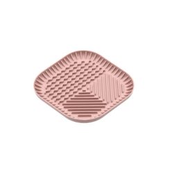Fiboo Fiboowl licking mat M pink 19x19cm