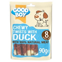 Good Boy Pawsley kutya jutalomfalat kacsa rágórúd 90g