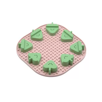 Fiboo Snoopy&Fibnoose licking&sniff mat pink 25x25cm