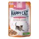 Happy Cat kitten junior eledel tasak kacsa 20x85g