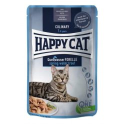Happy Cat Culinary macskaeledel tasak pisztráng 20x85g