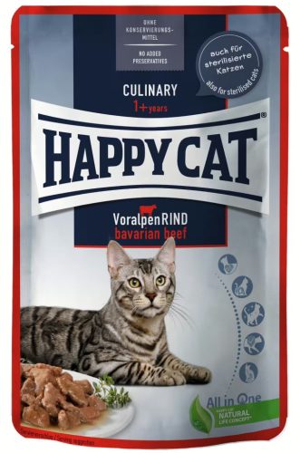 Happy Cat Culinary macska tasak marha 20x85g