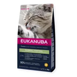 Eukanuba száraz macskaeledel adult hairball csirke 10kg