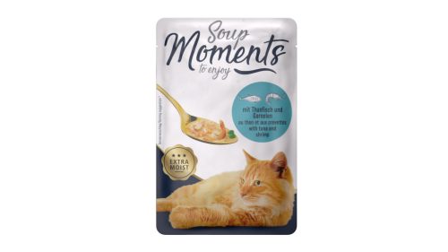 Moments MySoup macska tasak adult tonhal&rák 12x40g