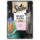 SHEBA macska tasak lazac szószban 28x85g