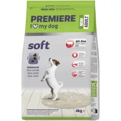 Premiere Soft adult mini száraz kutyaeledel marha 4kg