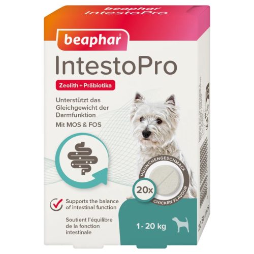 Beaphar IntestoPro hasmenés elleni tabletta 20db
