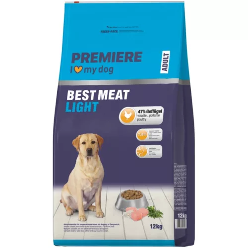 Premiere Best Meat light száraz kutyaeledel csirke 12kg