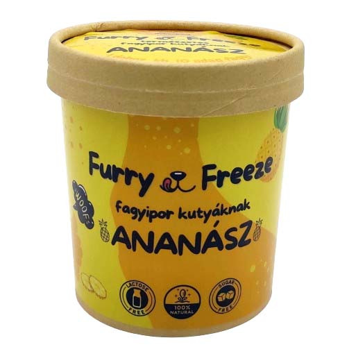 Furry Freeze kutyafagyi ananászos 60g