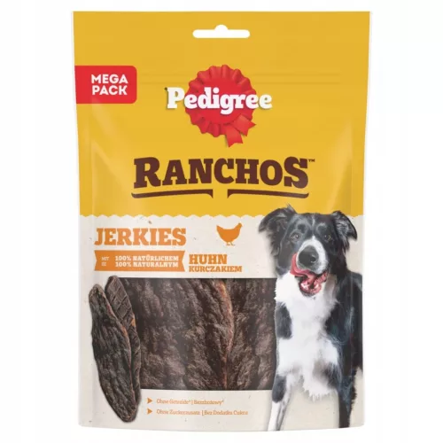 Pedigree Ranchos Jerkies kutya jutalomfalat csirke 180g