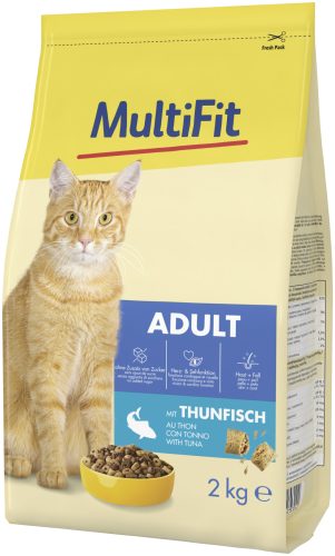 MultiFit Classic adult száraz macskaeledel tonhal 2kg