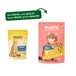 Multifit Classic száraz macskaeledel felnőtt csirke 1kg