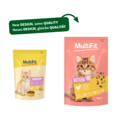MultiFit Classic kitten száraz macskaeledel csirke 1kg
