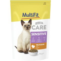 MultiFit Care sensitive száraz macskaeledel pulyka 750g