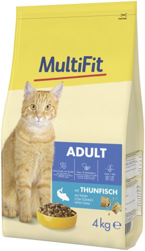 MultiFit Classic adult száraz macskaeledel tonhal 4kg
