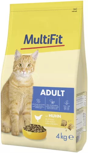 MultiFit Classic adult száraz macskaeledel csirke 4kg