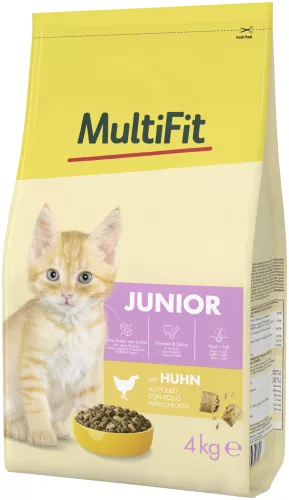 MultiFit Classic kitten száraz macskaeledel csirke 4kg