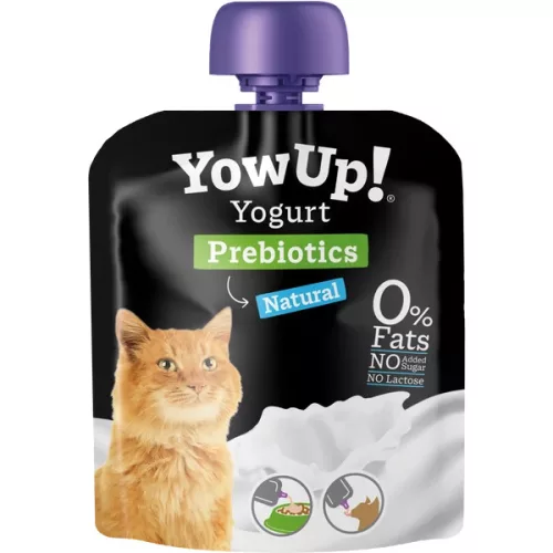 YowUp joghurt Natural prebiotikus joghurt nedves macskaeledel 85g