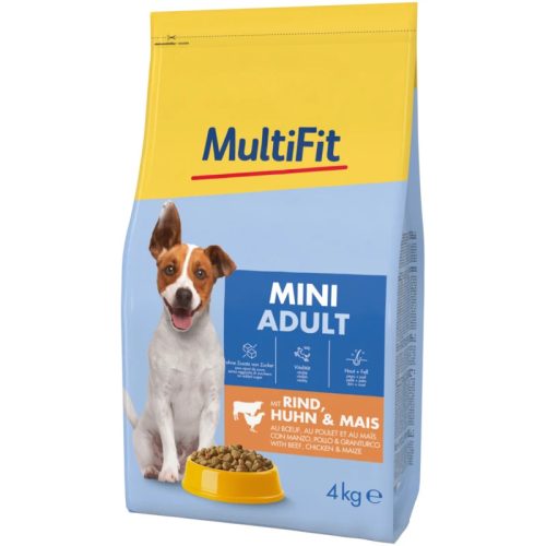 MultiFit Classic mini adult száraz kutyaeledel szárnyas&marha 4kg