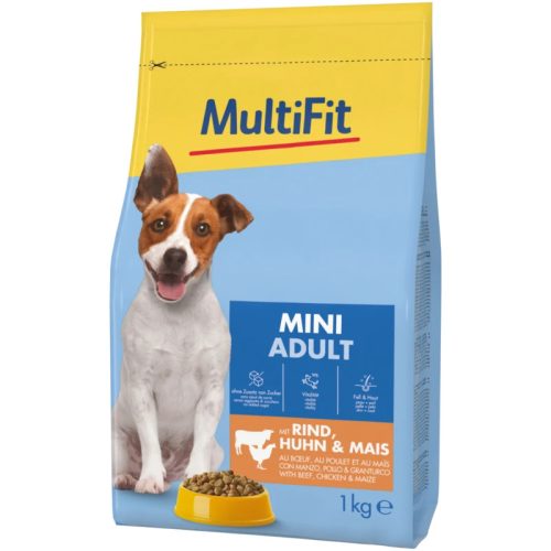 MultiFit Classic mini adult száraz kutyaeledel szárnyas&marha 1kg