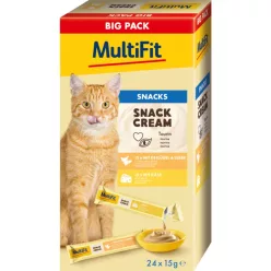   MultiFit krém XXL MP macska jutalomfalat baromfimáj&sajt 24x15g