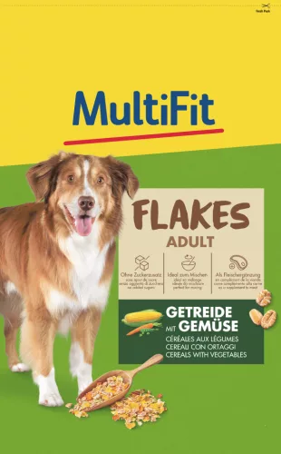 Multifit Flakes pehely száraz kutyaeledel 1,5kg