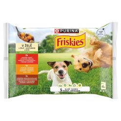 Friskies kutya tasak MP adult aszpikos 4x85g