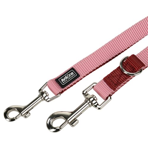 AniOne Classic póráz dupla pink M