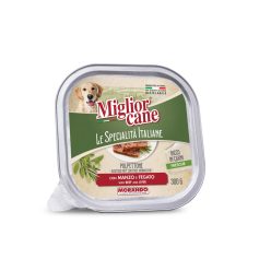Miglior cane kutya tálka adult S marhamáj 18x300g