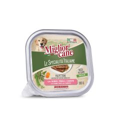 Miglior cane kutya tálka adult S sertés pástétom 18x300g