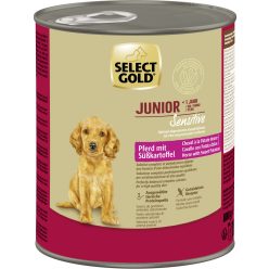   Select Gold Sensitive kutya konzerv junior ló&édesburgonya 6x800g