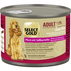   Select Gold Sensitive kutya konzerv adult ló&édesburgonya 6x200g