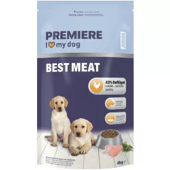 Premiere Best Meat száraz kutyaeledel junior szárnyas 4kg