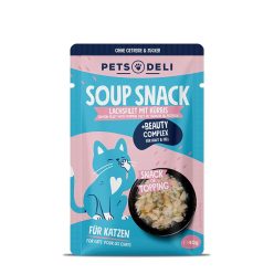 Pets Deli Soup tasak macskáknak lazac 12x40g