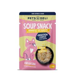 Pets Deli Soup tasak macskáknak csirke 12x40g