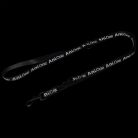 AniOne kutyapóráz logóval fényvisszaverő fekete M