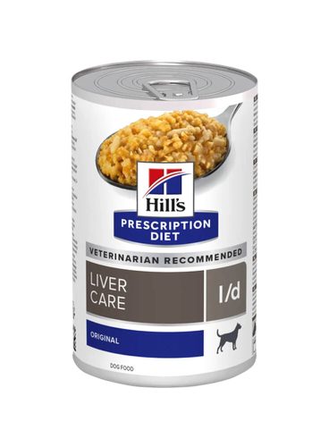 HILLS Prescription Diet kutya konzerv májfunkció támogató l/d 12x370g