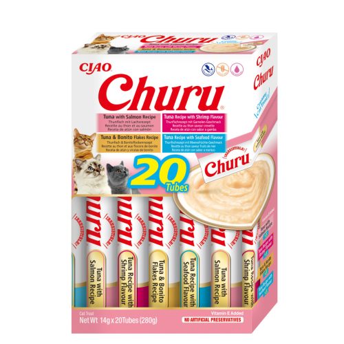 INABA Churu Ciao krém tenger gyümölcsei 20x14g