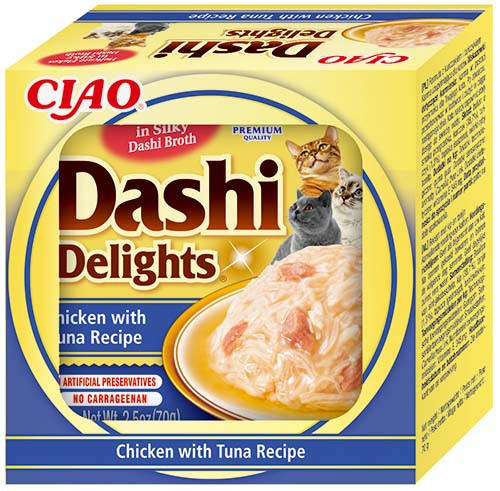 INABA Dashi Delights tál csirke&tonhaL 70g