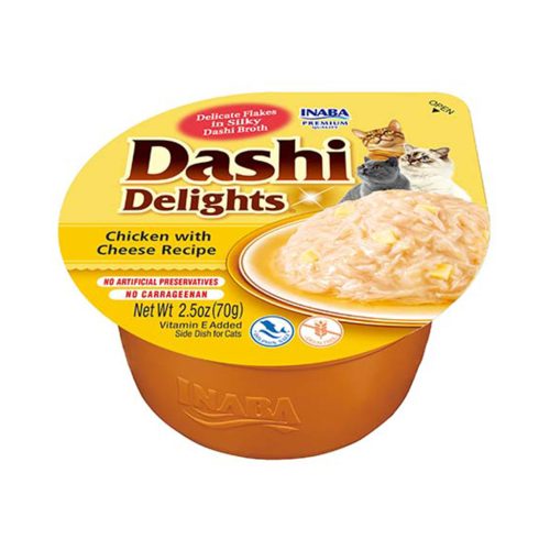 INABA Dashi Delights tálka csirke&sajt 70g