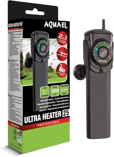 AquaEl Ultra műanyag akváriumfűtő D&N 25W